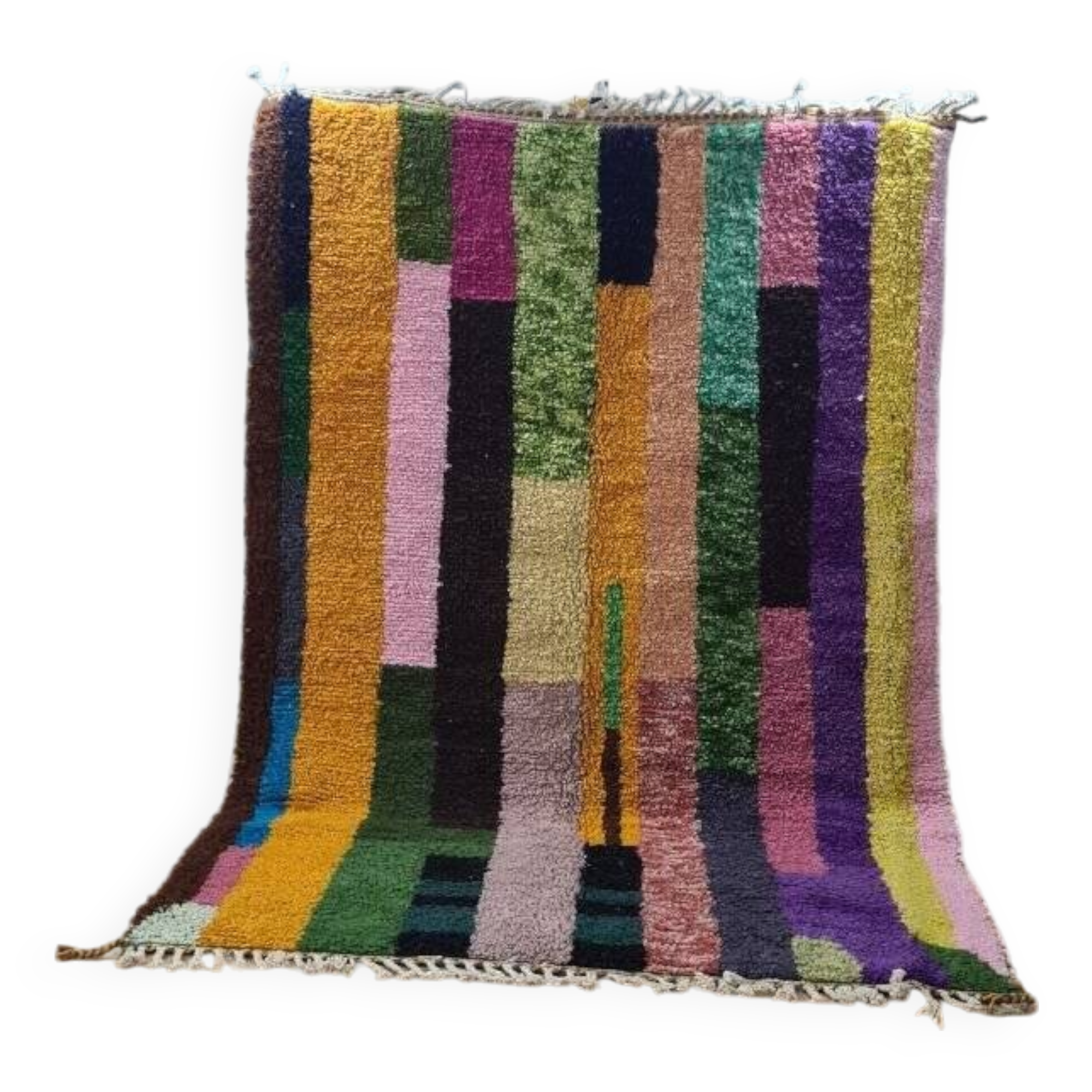 Handmade Berber wool rug 250x150 cm