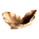Antique alabaster centrepiece in the shape of a shell, 19th-20th century.