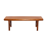 Table low Scandinavian design rosewood 1950.