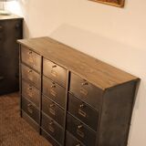 Roneo flap sideboard 12 console compartments