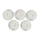 5 plates in English earthenware John Tams