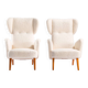 Wingback armchairs – Carl Gustaf Hiort