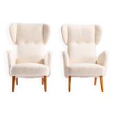 Wingback armchairs – Carl Gustaf Hiort