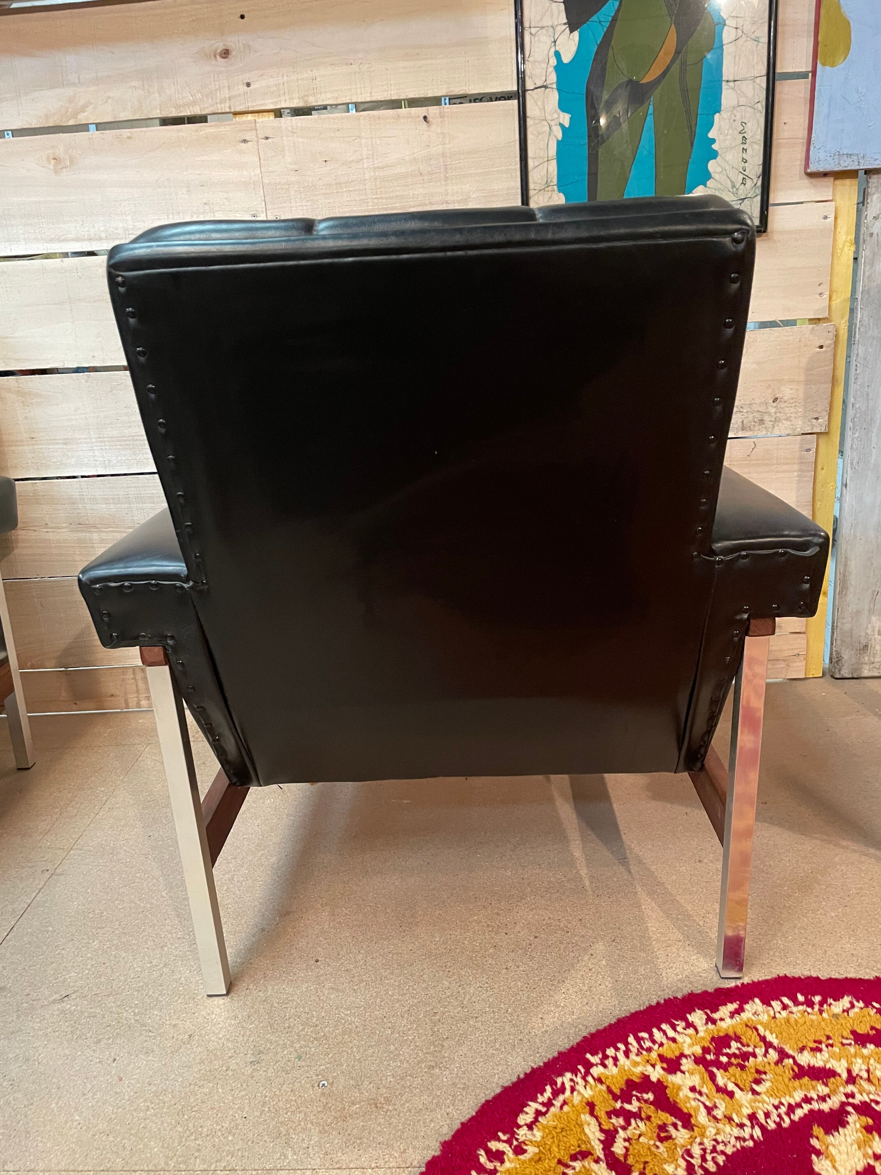 Paire fauteuils vintage design 50/60