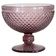 Vintage purple glass sugar bowl from the mid-century, Italy, 1960s.