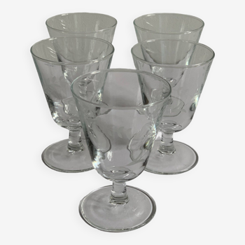 Verres à vin vintage