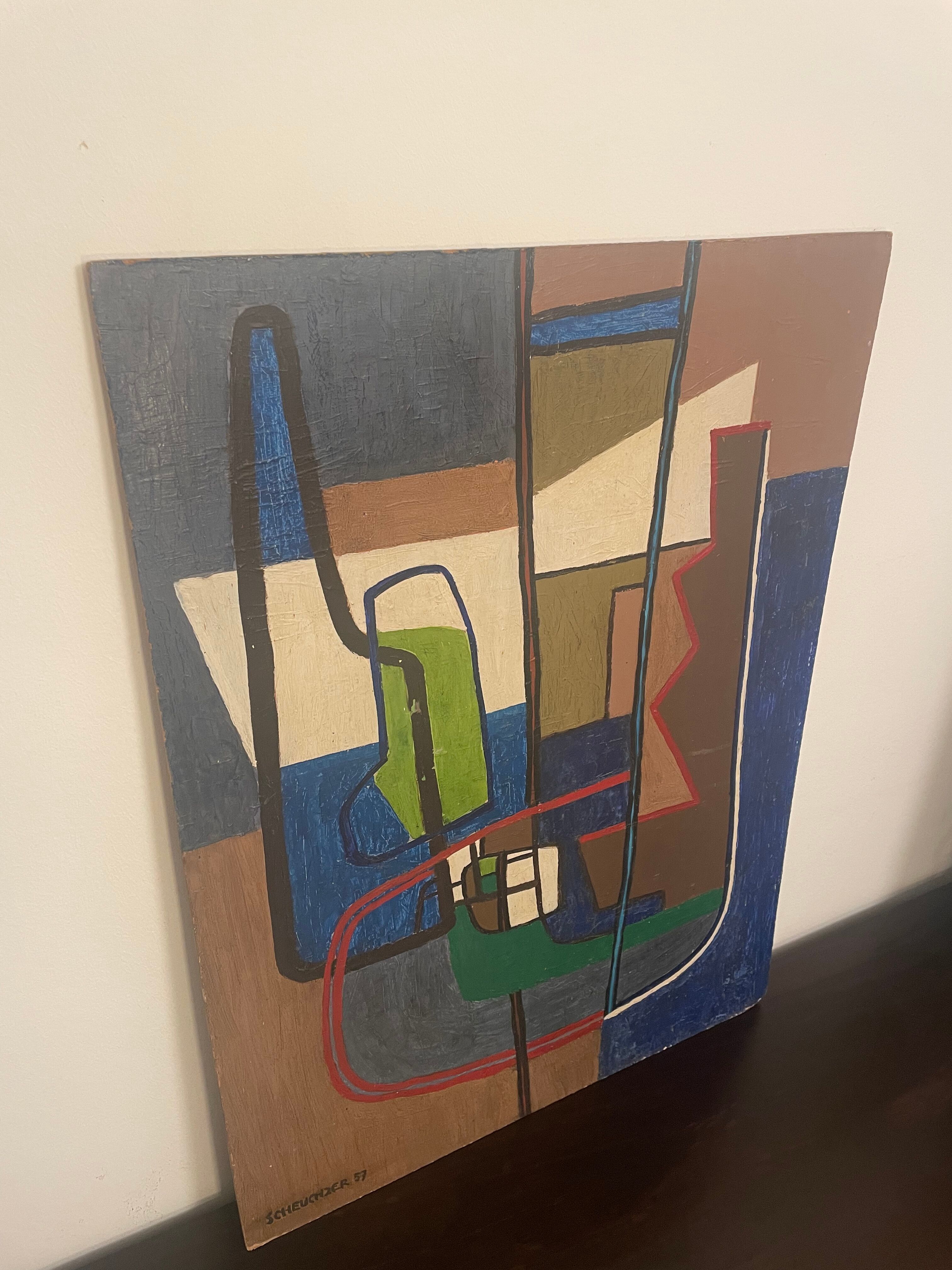 Modern painting Scheuchzer