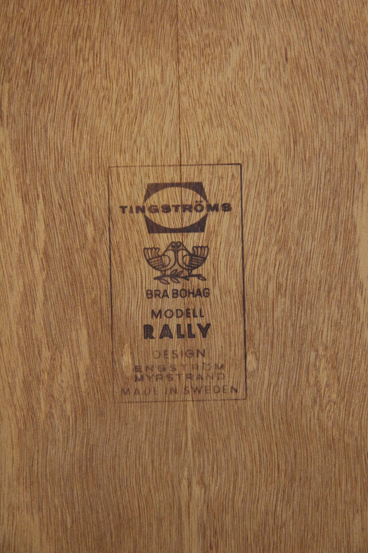 Banc-téléphone "Rally", Engström & Myrstrand, Tingströms, Suède, 1960