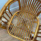 Vintage rattan armchair