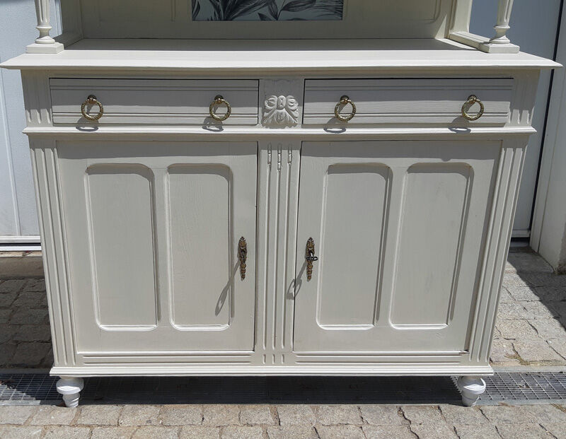 Vintage double body Parisian style kitchen buffet