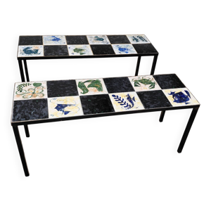 Lot de 2 tables basses