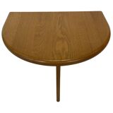 Vintage  side tables in oak minimalist design