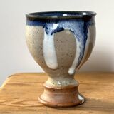 Glazed ceramic chalice