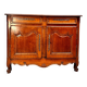 Provençal Buffet In Walnut From Louis XV 18th Century