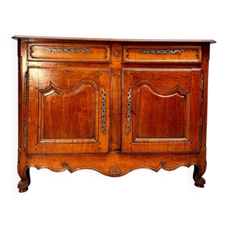 Provençal Buffet In Walnut From Louis XV 18th Century