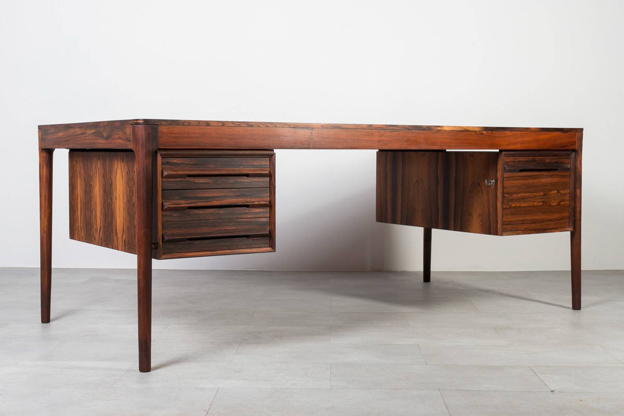Mid-Century Modern desk by Bruksbo, Norway, 1960s, attributed to Torbjorn A.