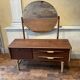 Vintage 1960s Danish Scandinavian dressing table chest of drawers with 2 drawers
