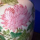 Chinese Vase with Chrysanthemums – "Famille Rose" Porcelain
