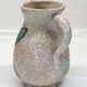 Toledo ceramic pitcher by Pablo Sanguino with fish decoration