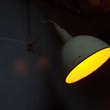 Old enamel wall lamp outdoor lamp XXL