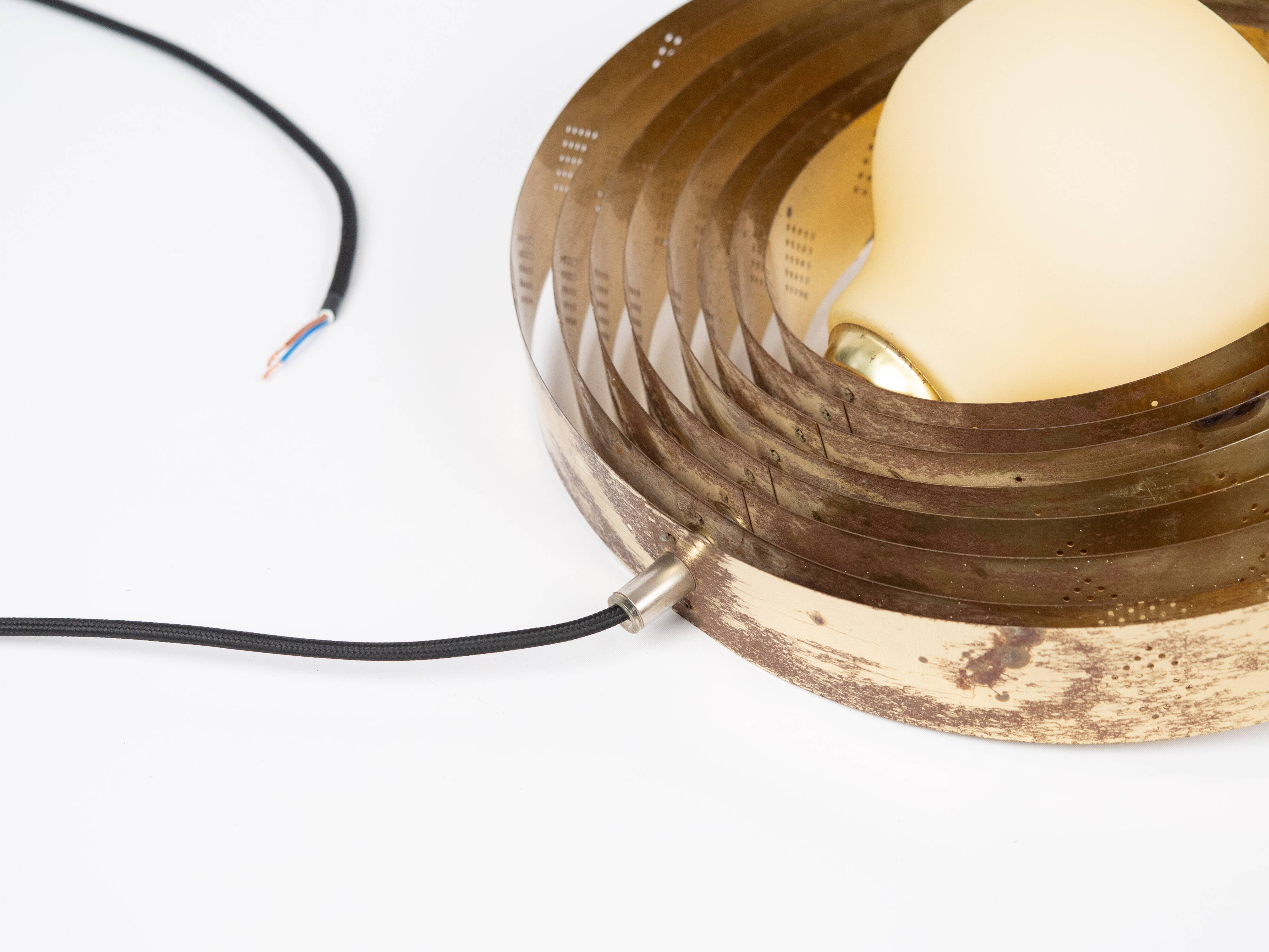 Suspension vintage danoise Moon des années 1960