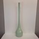 Vase / Verre Soliflore, vert céladon, 70's - France