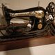 Machine a coudre ancienne singer portable et electrique