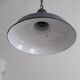 Industrial suspension XXL - Blue and white enamelled sheet - 1940