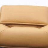 Camel leather sofa Veranda Cassina model