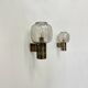 Limburg Glashutte wall lamps , 1970s