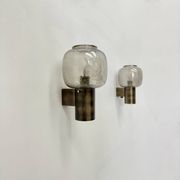 Limburg Glashutte wall lamps , 1970s