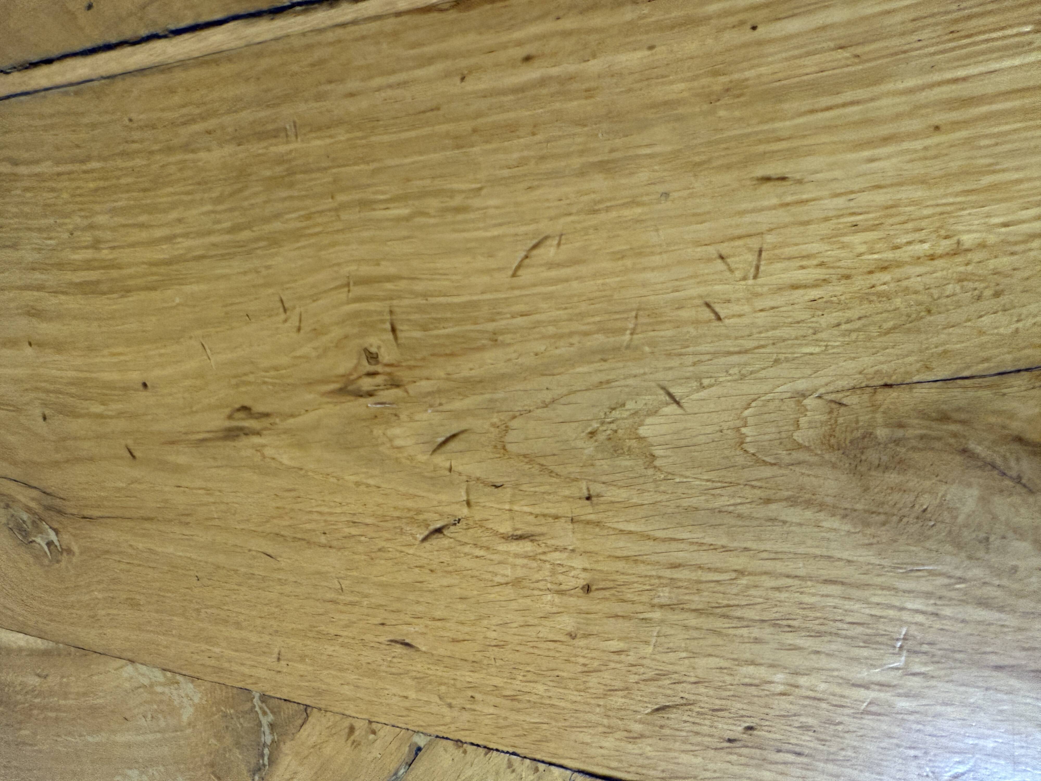 Brutalist sturdy hardwood coffee table 1960’s