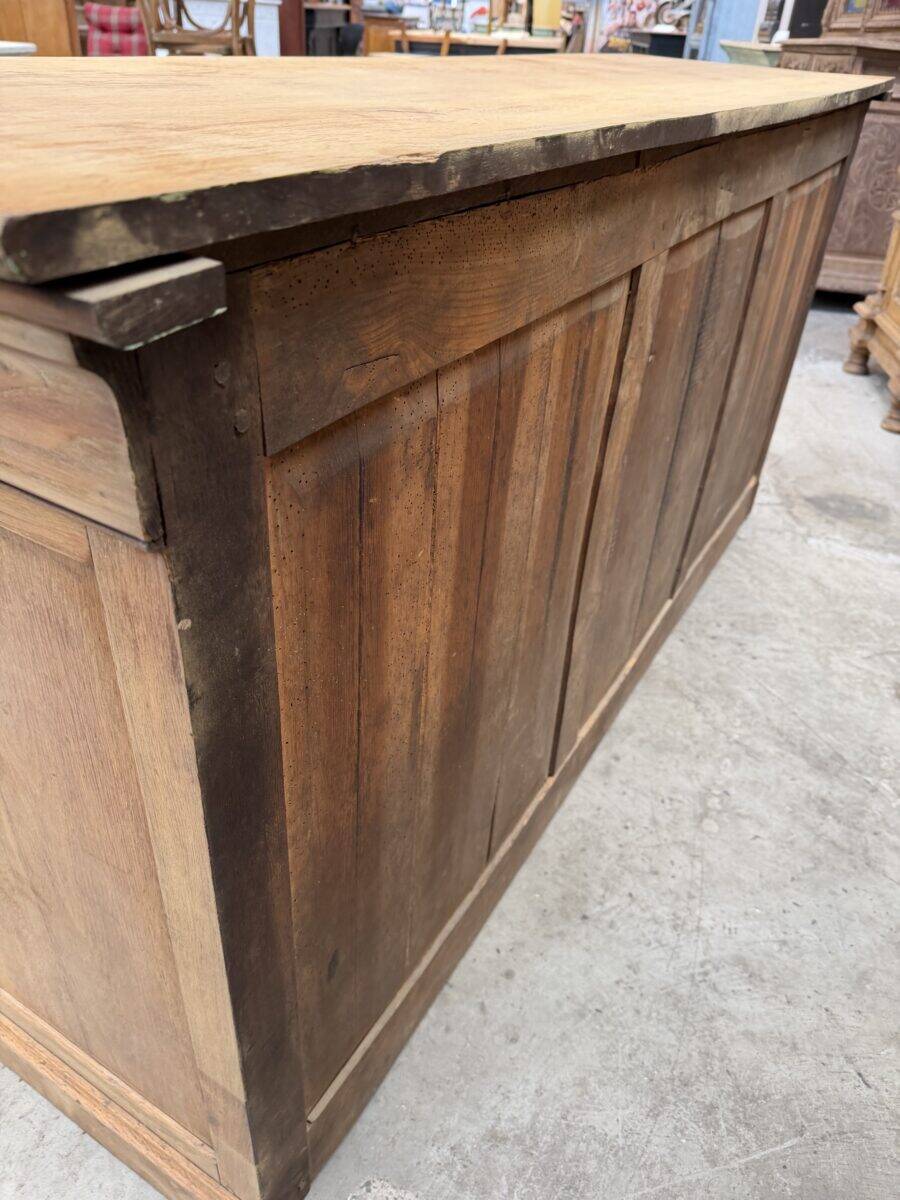Enfilade in solid raw oak from the 19th century.