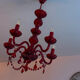 Lustre baroque inspiration Murano