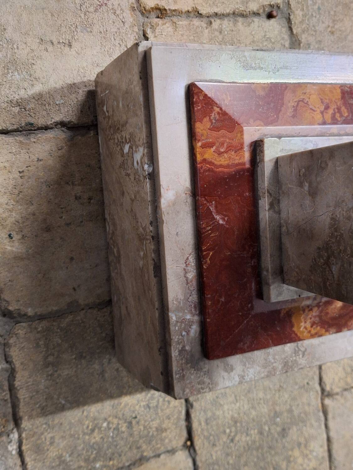 Art Deco marble column