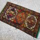 Vintage Turkish handmade rug 56x100 cm