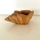 Coupelle en bois coquillage