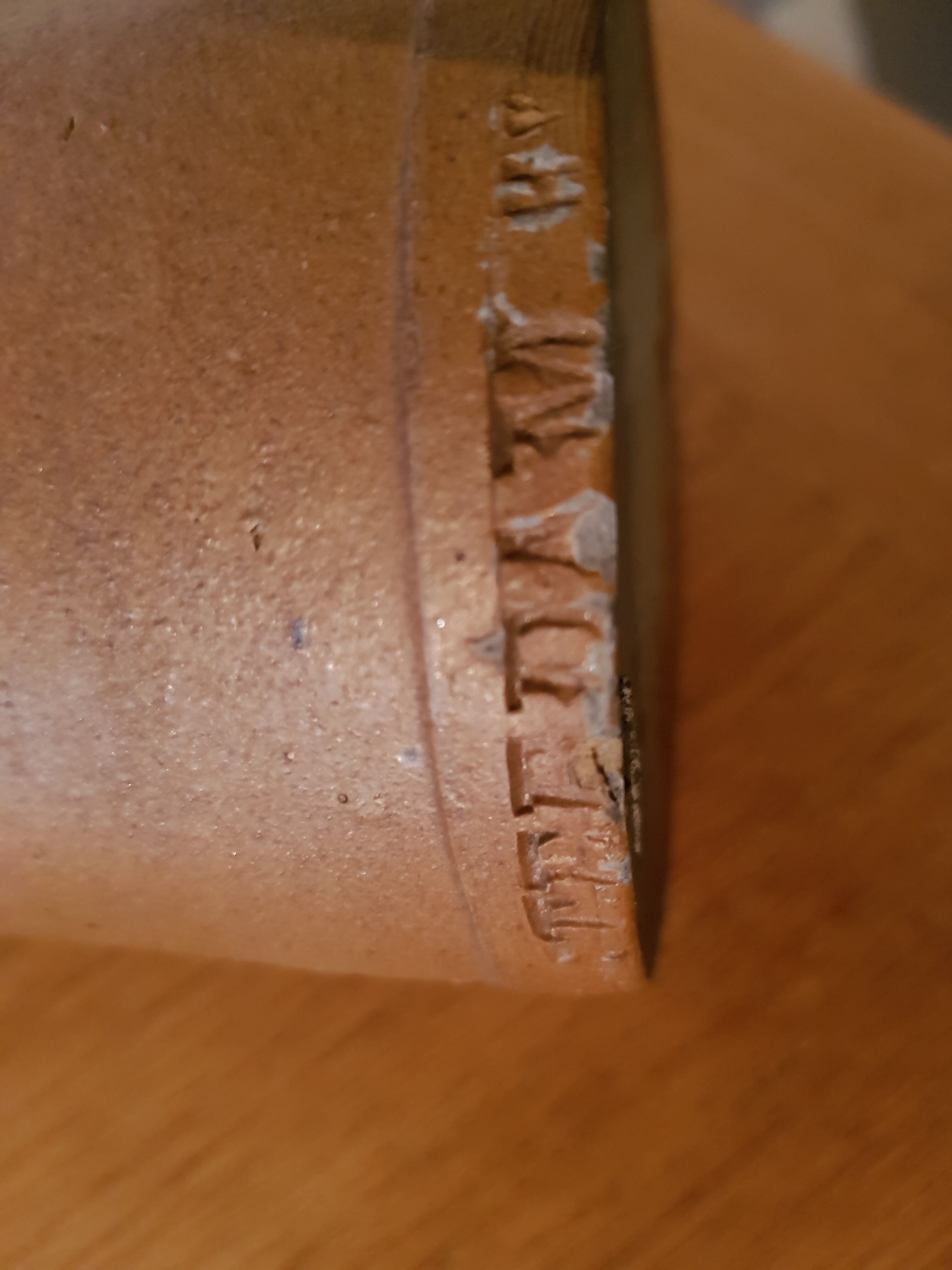 Vintage stoneware bottle