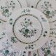 6 flat plates, Limoges porcelain, Bernardaud, Beijing No. 1