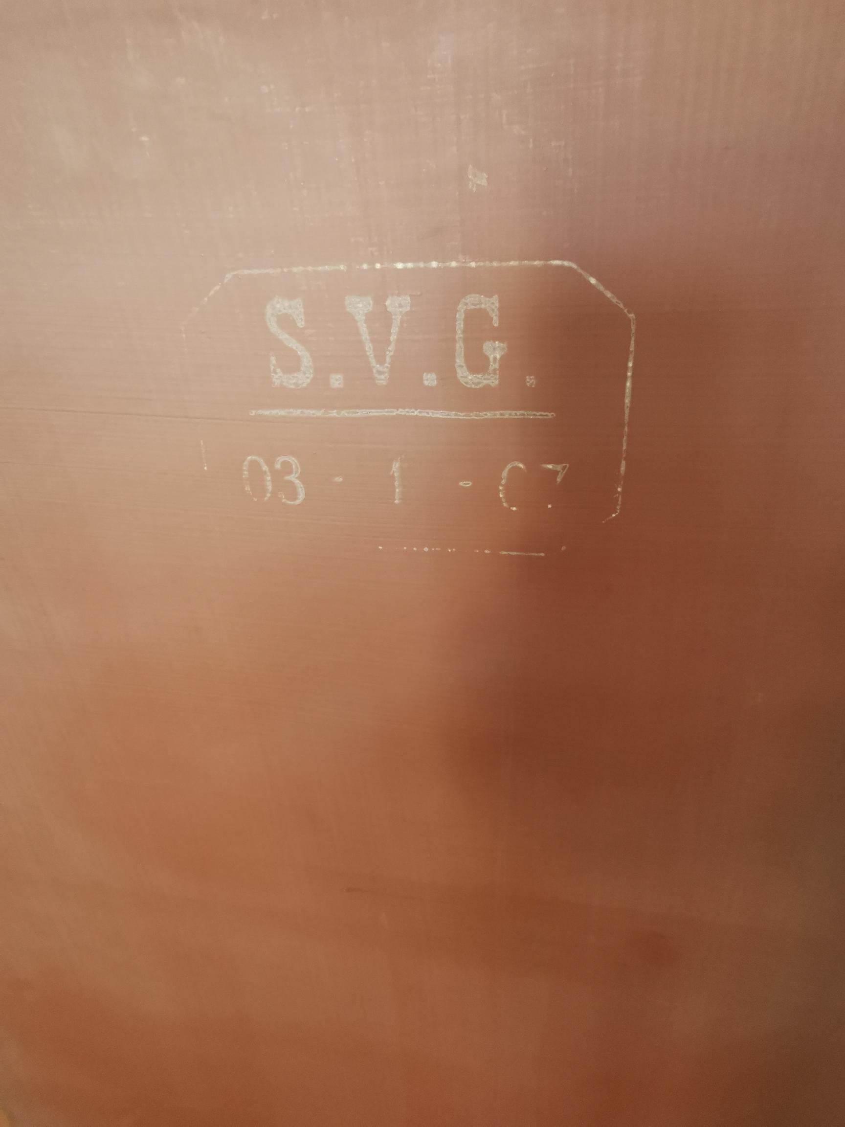 Art Deco beveled mirror