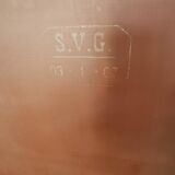 Art Deco beveled mirror