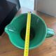 Pichet, pot à eau en faïence émaillée verte – HB Quimper, période art déco