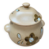 Old sarreguemines soup tureen nadege model ceramic beige vintage