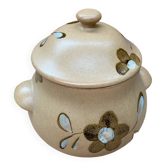 Old sarreguemines soup tureen nadege model ceramic beige vintage