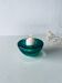 Kosta Boba green glass candle holder