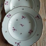 12 plates Sarreguemines & Digoin Model Aurore