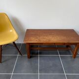 Rustic farm coffee table with 1 1950 drawer