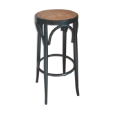 Tabouret haut canné