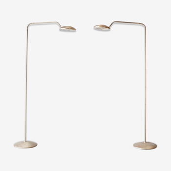 Pair of lamps or lights brass - 1970-1980