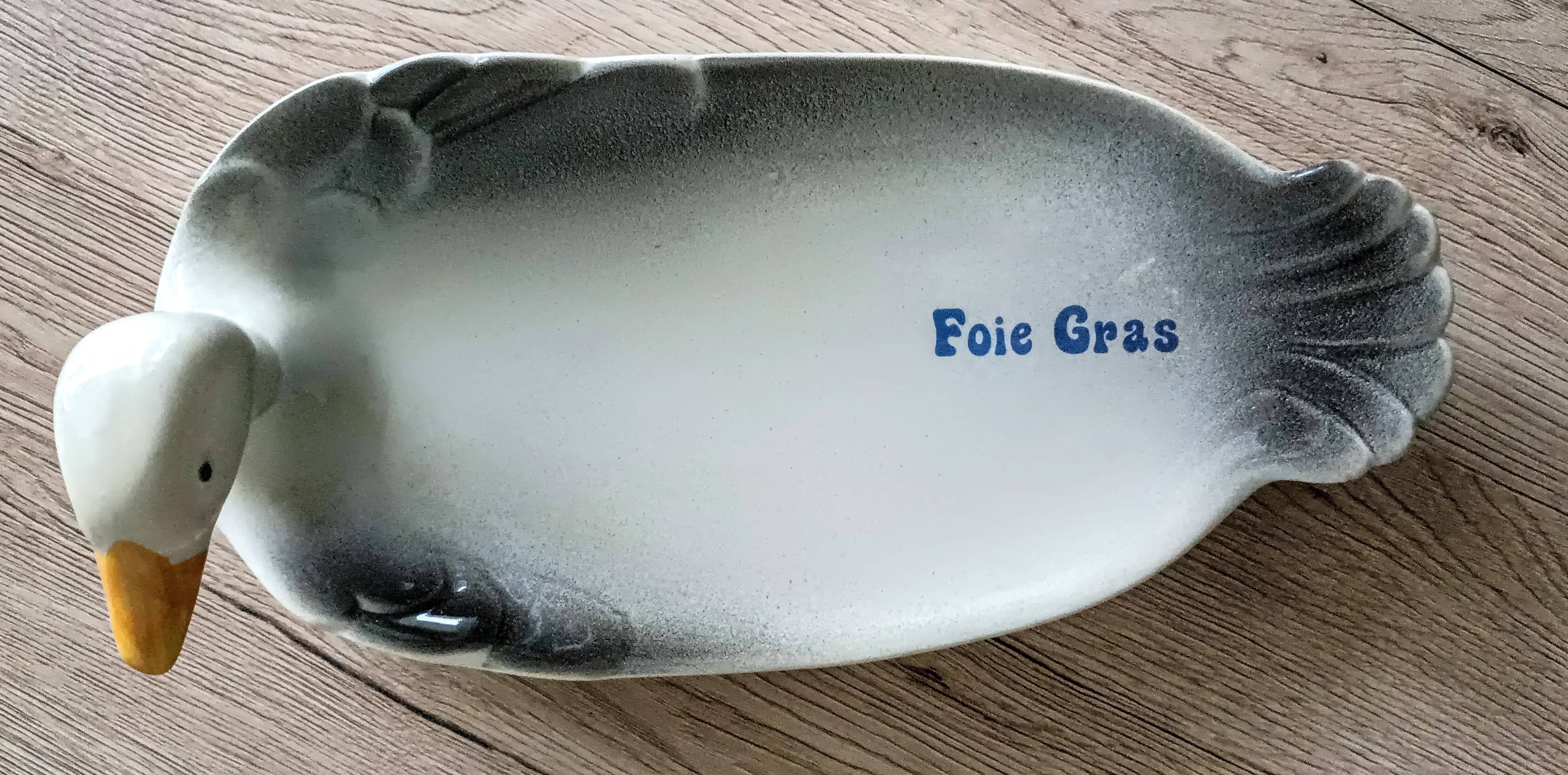 Linde earthenware foie gras serving dish